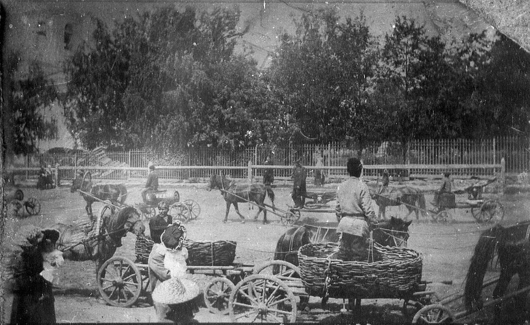 1900-е Троицкая улица около собора