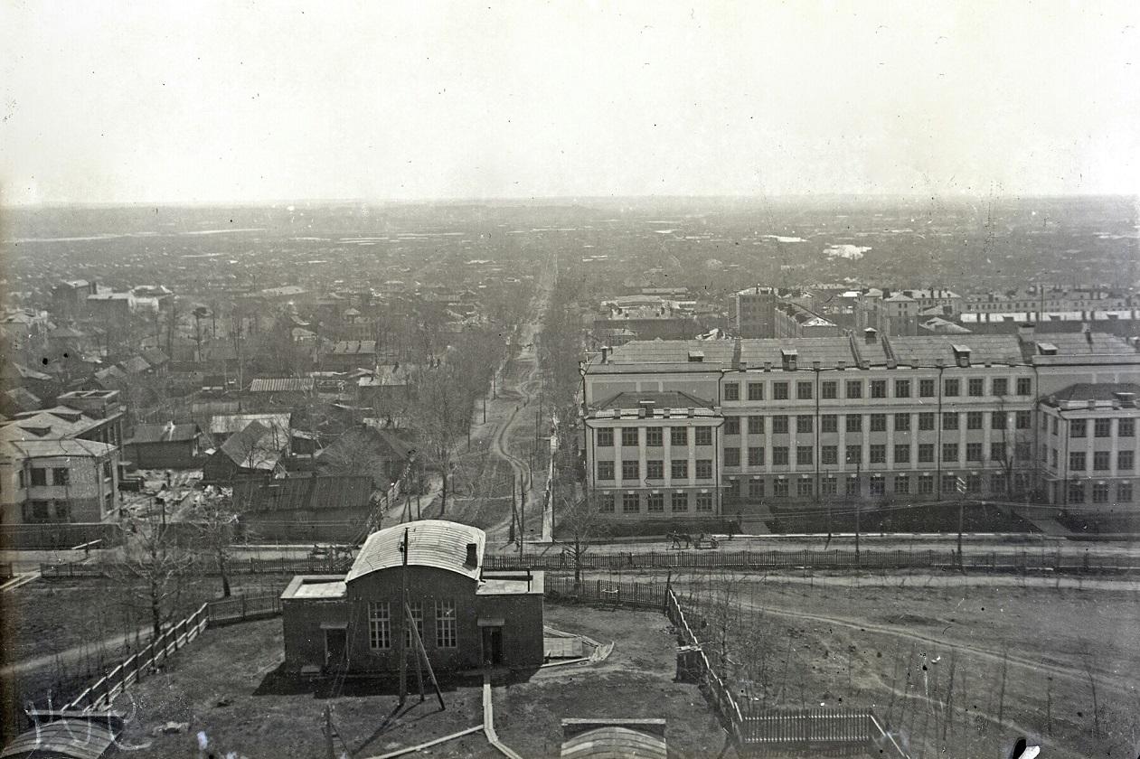 1936-1937 гг. Панорама южной части города с Михайловского собора. 3 ppsiz.ru 1936-1937 Панорама южной части города с Михайловского собора