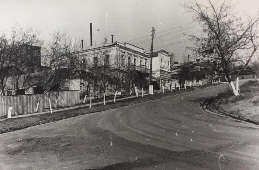1950-е Перекрёсток Бородина и Милиционной