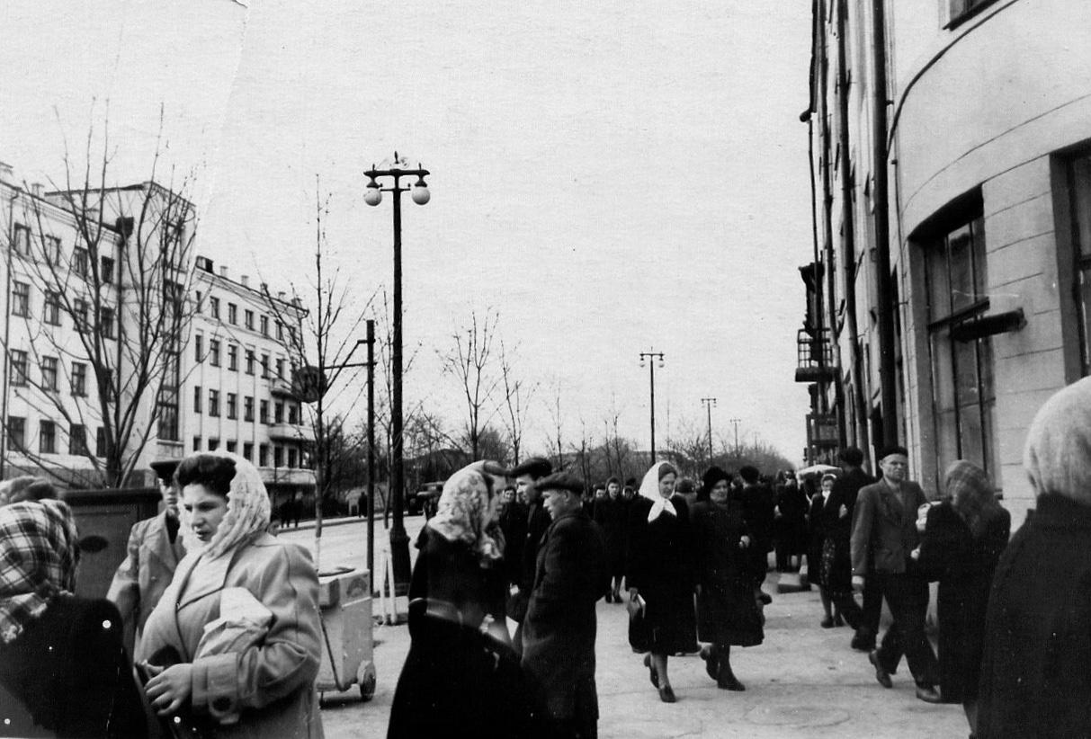 1958 год Улица Горького