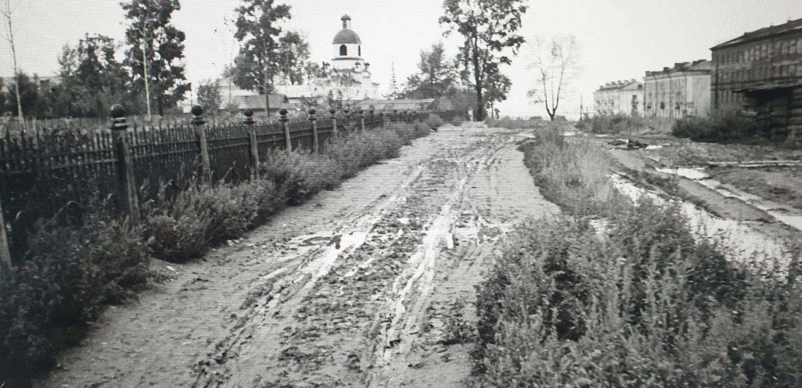 1959 год Улица Удмуртская Вид на юг