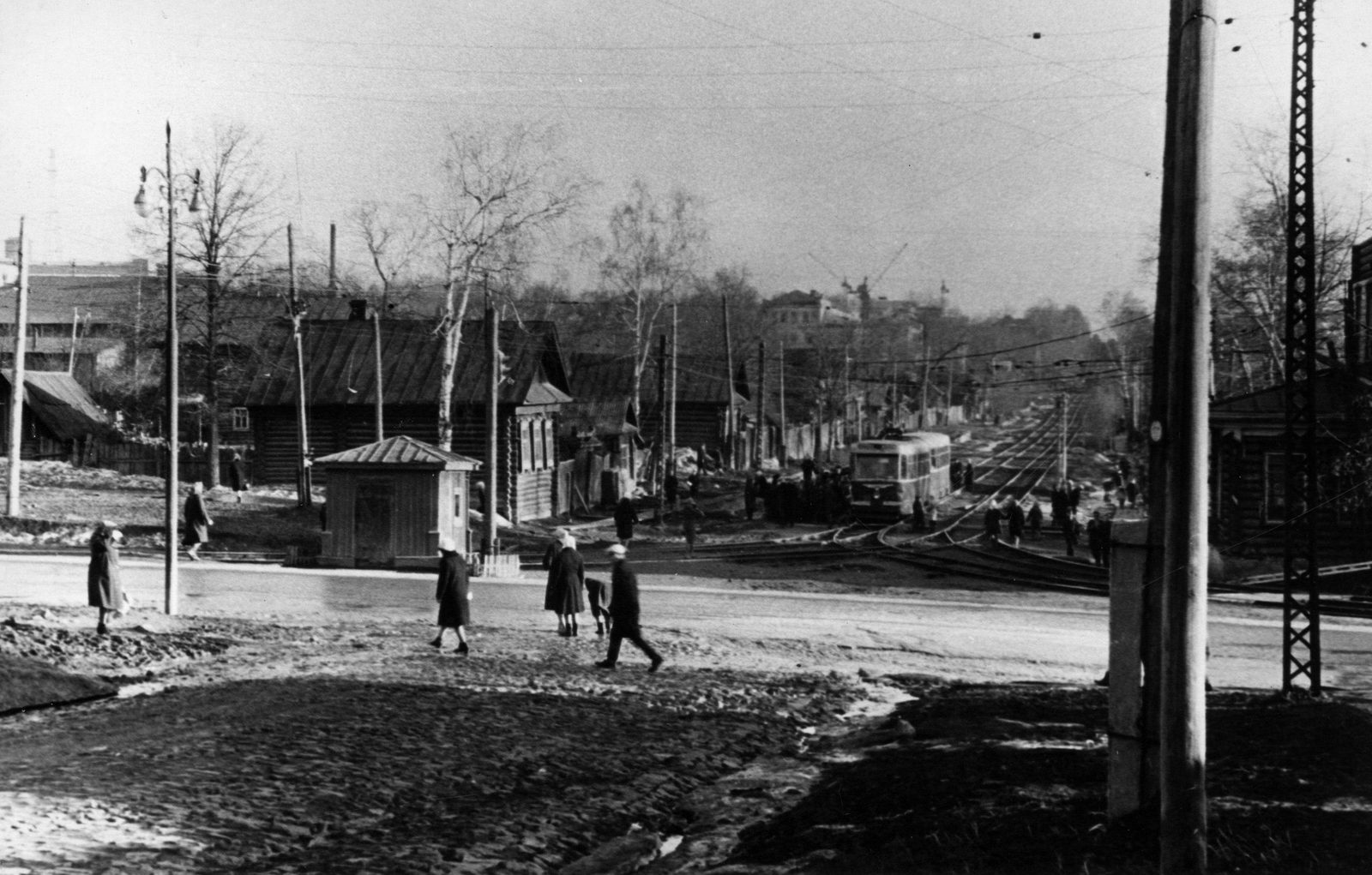 1960-е Перекрёсток Карла Маркса и Кирова