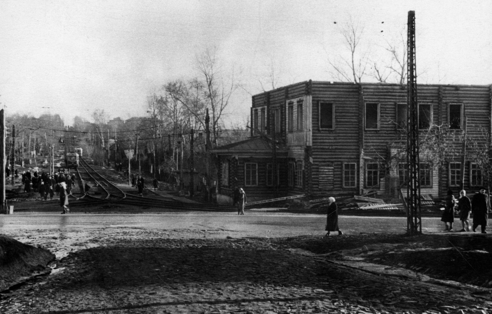 1960-е Разборка Введенской церкви