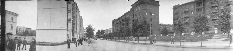1960-е Улица Советская в районе магазина Светлана