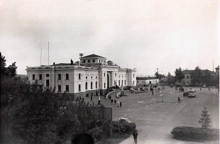 1960-е Железнодорожный вокзал