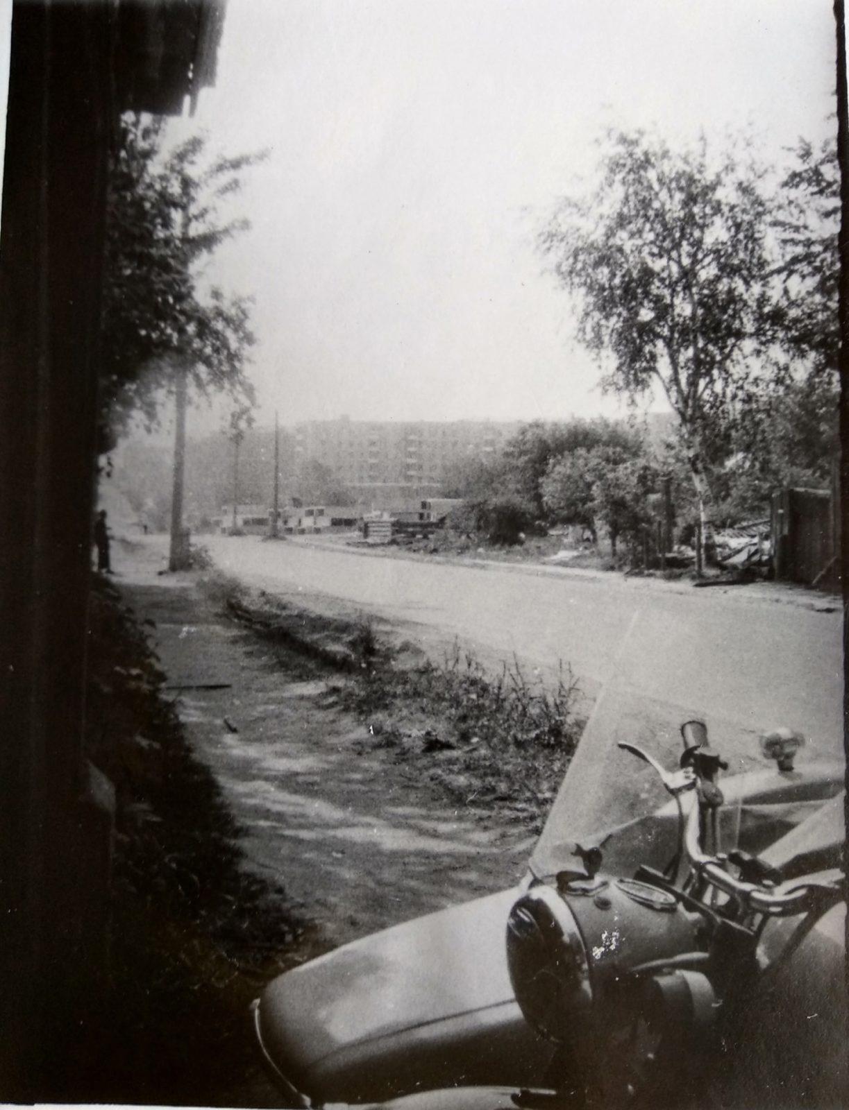 1970-1971 Улица Карла Либкнехта Вид на запад от улицы Коммунаров