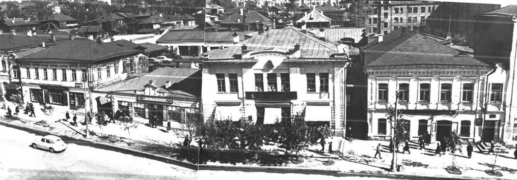 1970-е Улица Горького Магазины в купеческих домах