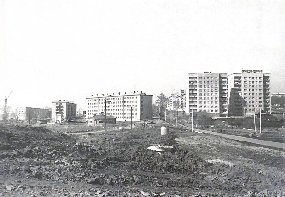 Колтома (Городок металлургов). 108 ppsiz.ru 1973 год Вид на улицу 50 лет Пионерии