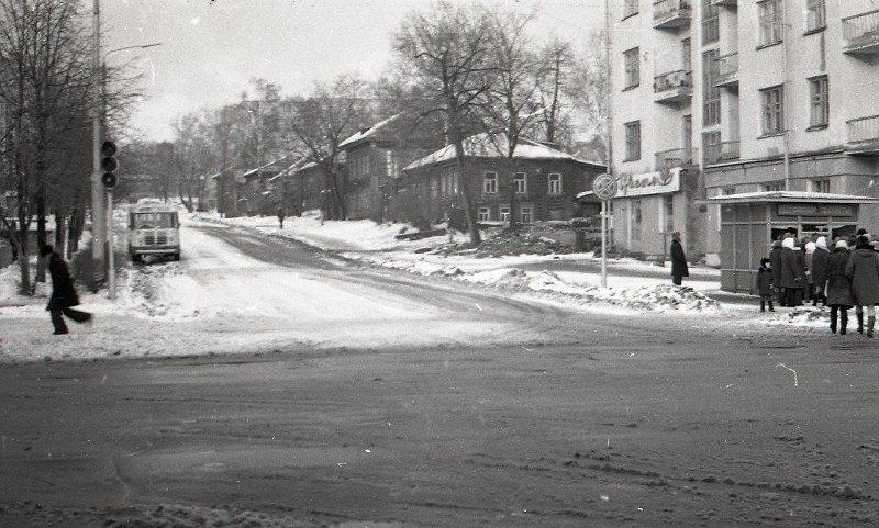 1975 год Улица Красноармейская