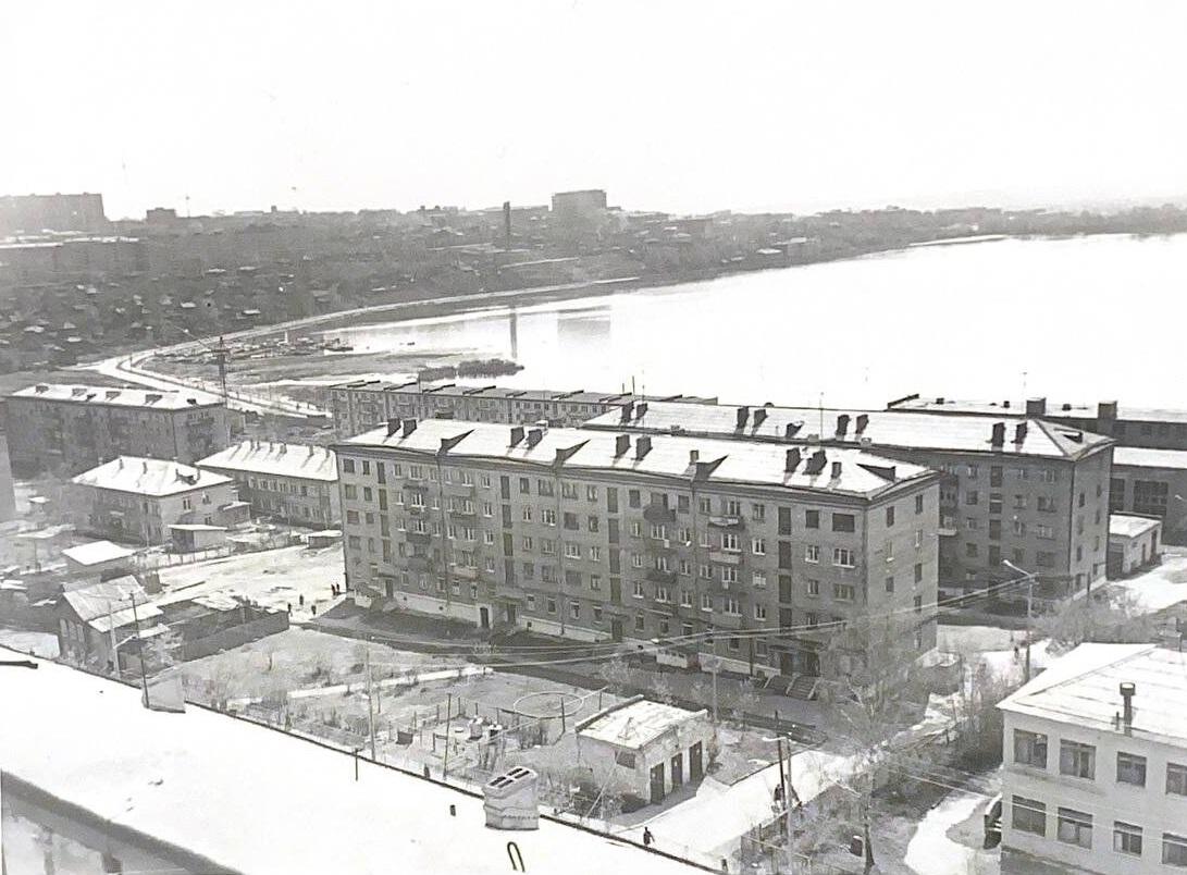 Колтома (Городок металлургов). 113 ppsiz.ru 1975 год Вид с 9-го этажа жилого дома Кирова 5