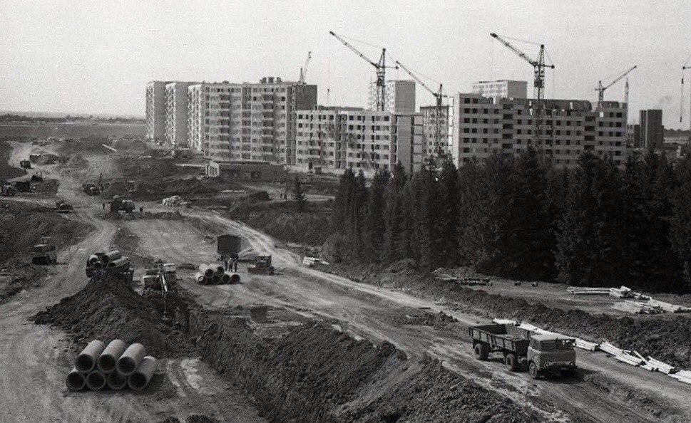 Улица Татьяны Барамзиной 10 ppsiz.ru 1976 год 5-й микрорайон Автозавода. Улица Барамзиной