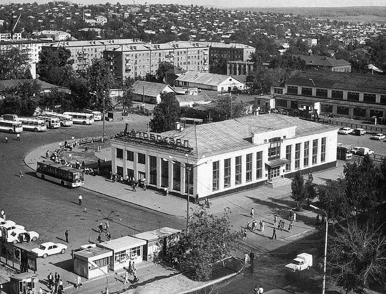 1980-е Улица Красноармейская Автовокзал