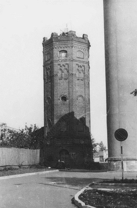 1980 год Водонапорная башня