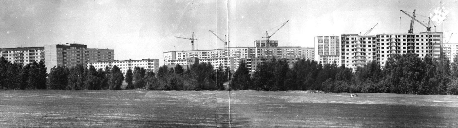 1982 год Идёт активная застройка улицы Молодёжной