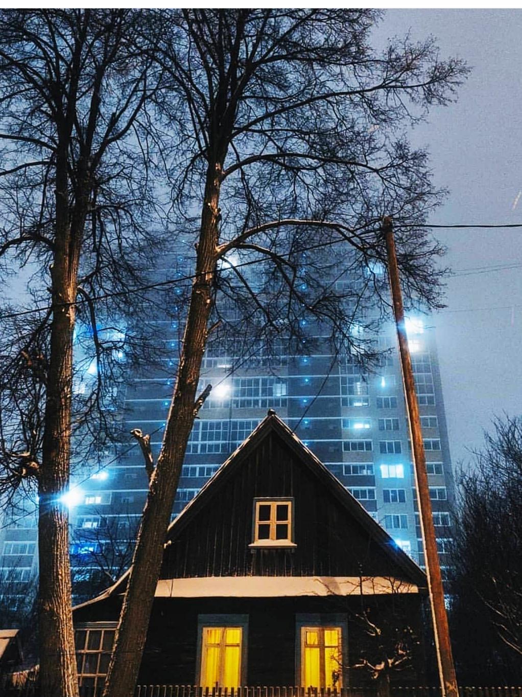 Контрасты Ижевска 32 ppsiz.ru 2019.12.26 Ижевск вечерний Контрасты Ижевска
