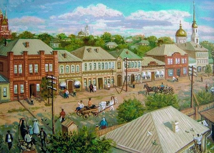 Базарная улица Художник Котляров