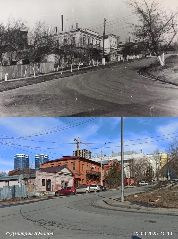 Было-стало Бородина 2 Дом Оглоблина 1950-60-е-2025