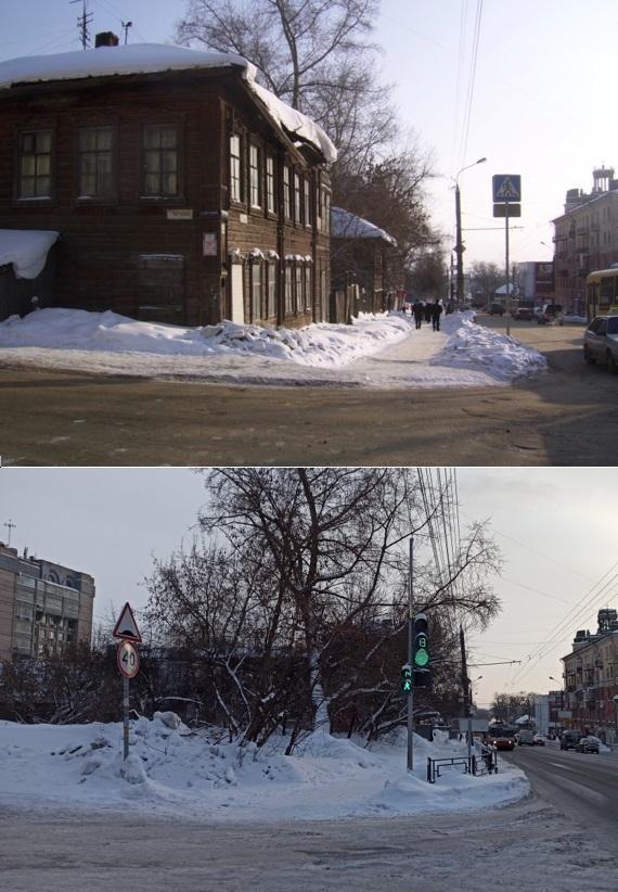 Было-стало Дом мастерового Иванова и место где он находился 1990-е-2024