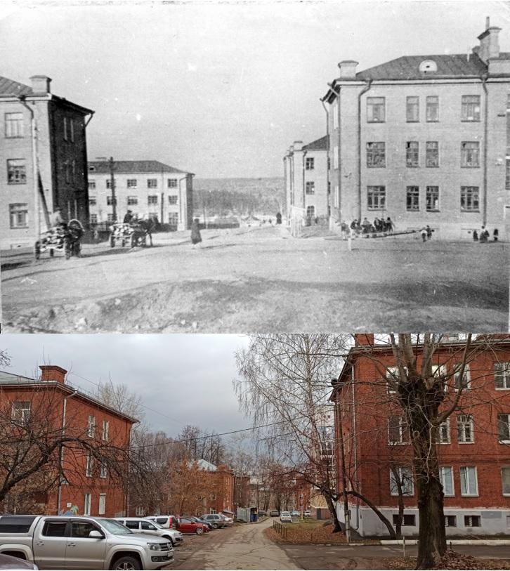 Было-стало. Кирпичные дома для рабочих на Карлутской площади 1930-е - 2021 3 ppsiz.ru Было-стало Кирпичные дома для рабочих на Карлутской площади 1930-е - 2021