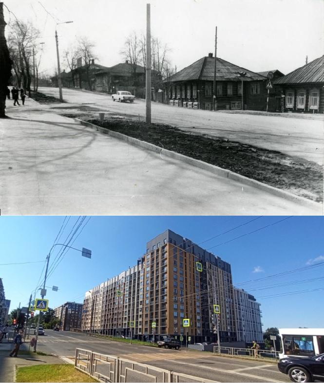 Перекрёсток Горького и Широкого 10 ppsiz.ru Было-стало Перекрёсток Горького и Широкого 1974-2022