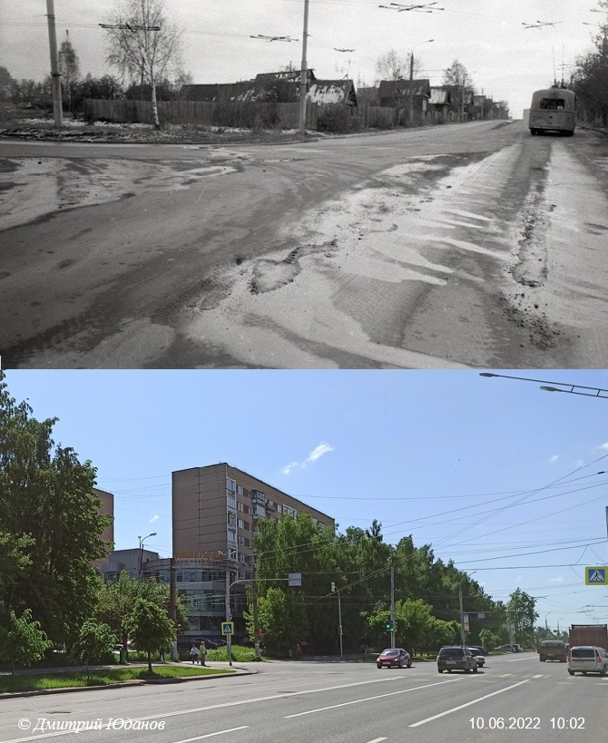 bylo stalo. perekryostok pushkinskoj i majskoj 1970 2022 © ppsiz.ru