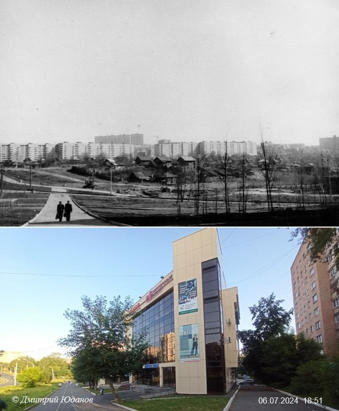 Перекрёсток Кирова и 50 лет Пионерии 23 ppsiz.ru Было-стало Улица Кирова Перекрёсток Кирова и 50 лет Пионерии 1974-2024
