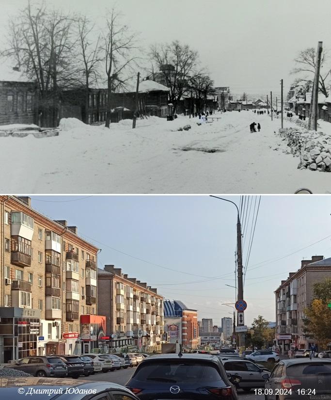 Было-стало Улица Красноармейская 1950-е-2024
