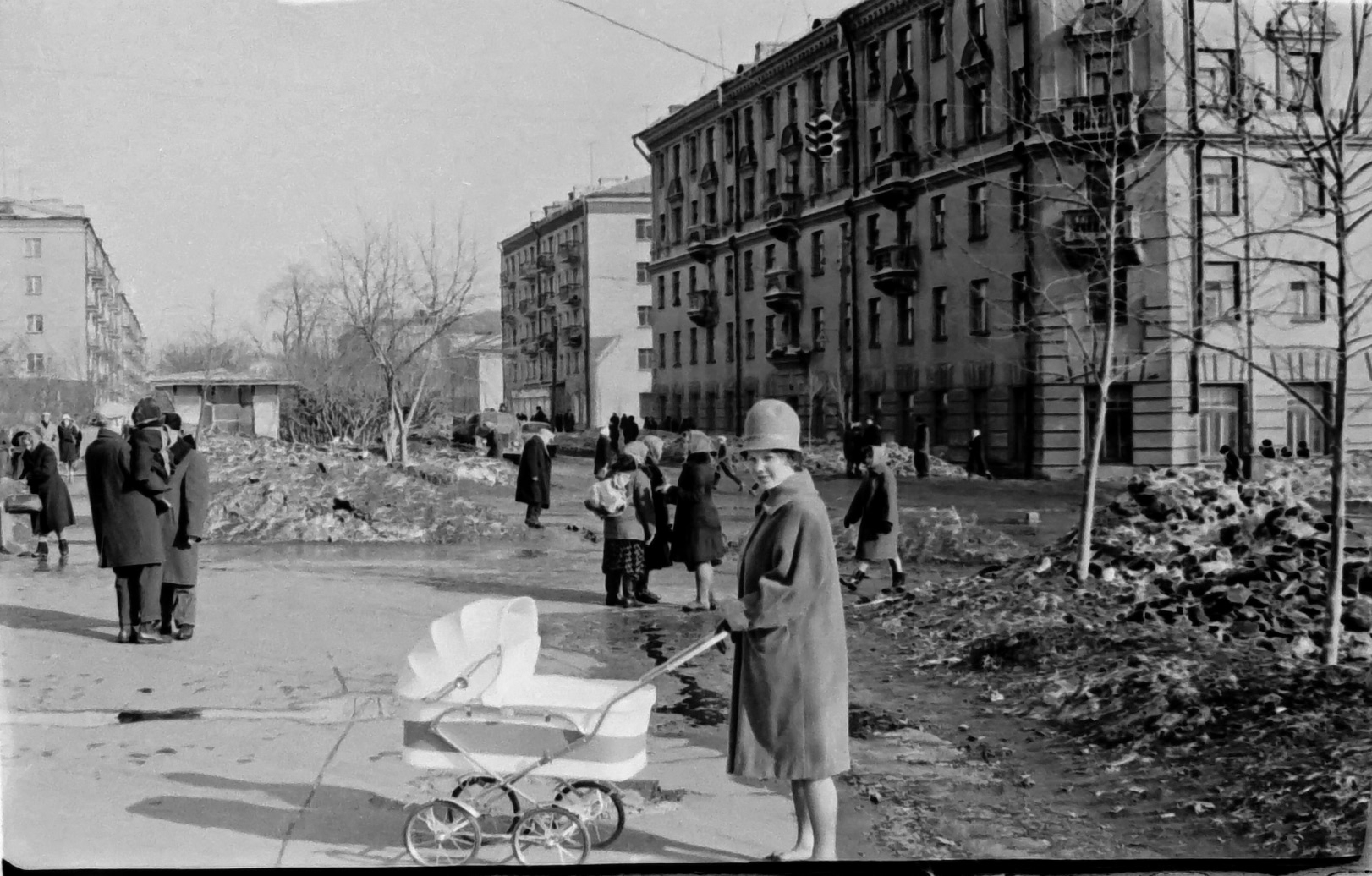 Перекрёсток Пушкинской и Красногеройской. 16 ppsiz.ru Весна 1965 года Перекрёсток Пушкинской и Красногеройской
