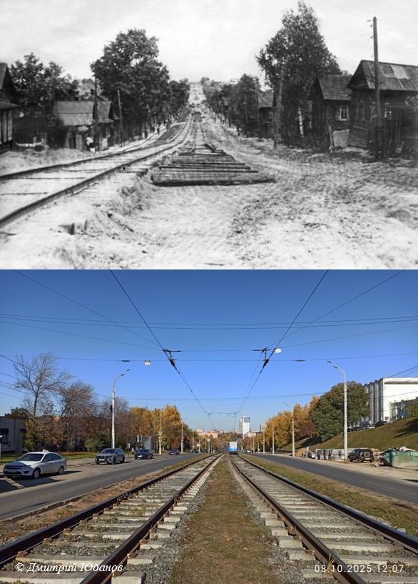 bylo stalo. ulicza karla marksa. vid na sever. 1956 2025 © 1 ppsiz.ru