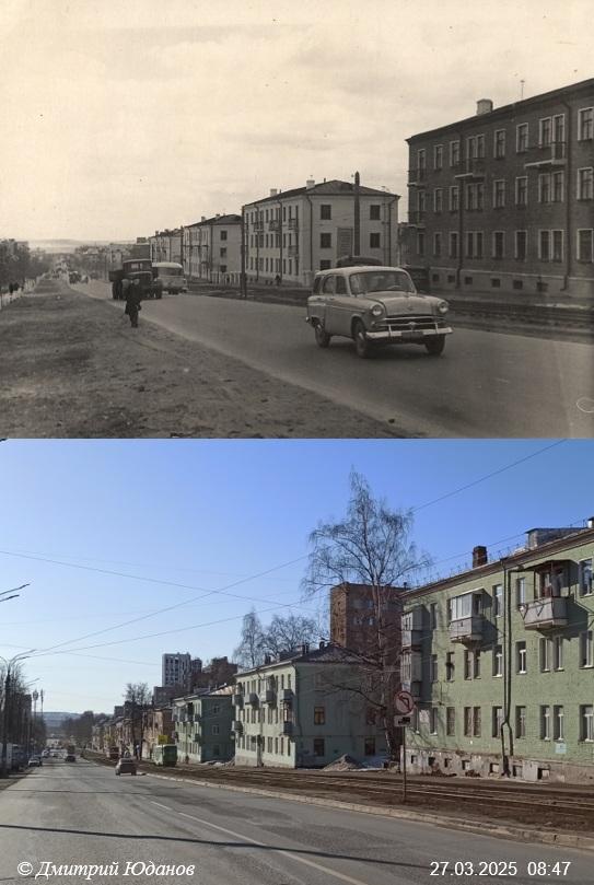 bylo stalo. ulicza ordzhonikidze 1960 e 2025 © 2 ppsiz.ru