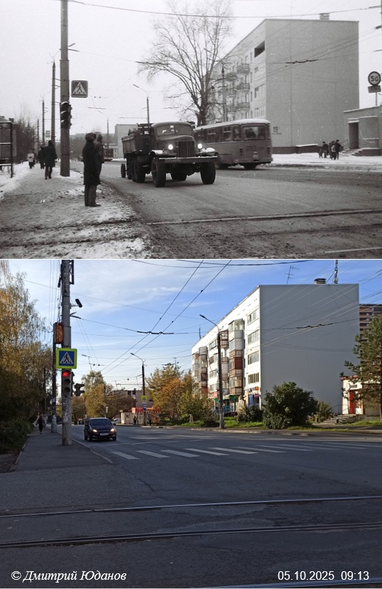 Колтома (Городок металлургов). 131 ppsiz.ru Было-стало Улица 30 лет Победы 1991-2025